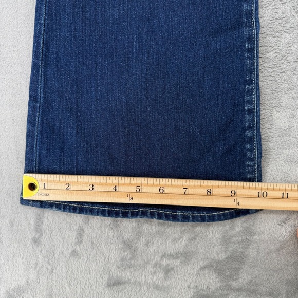 L'AGENCE High Rise Flare Denim Jeans Dark Wash‎ Strech Women's Size 24 - Picture 11 of 12